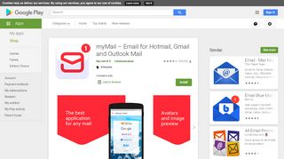 myMail – Email for Hotmail, Gmail and Outlook Mail – Apps ...