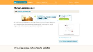 
                            6. Mymail Pprgroup (Mymail.pprgroup.net) - Outlook Web App - Mymail Ppr Login