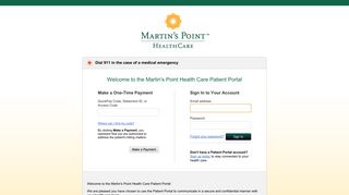 
                            5. MyMartinsPoint - Martins Point Portal
