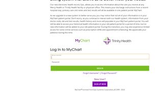
                            5. myMercyHealth Patient Portal | Mercy Health - Trinity Health Easy Access Portal