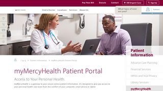 
                            1. myMercyHealth Patient Portal | Mercy Health - Westshore Family Medicine Portal