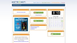 
                            6. MyMetroNet.Net Portal - Metronet Email Portal