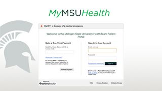 MyMSUHealth Portal - Athenahealth - Olin Health Center Portal