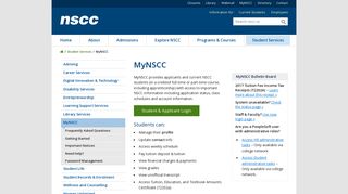 
MyNSCC | NSCC  
