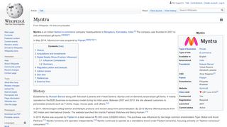 
                            15. Myntra - Wikipedia - Myntra Account Portal