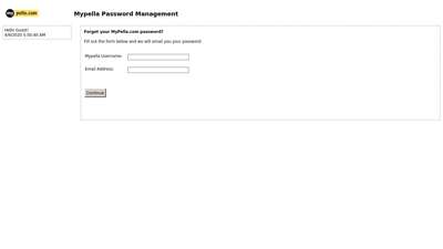 MyPella.com Password Management