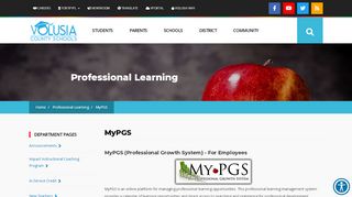 
                            8. MyPGS | Volusia County Schools - Mypgs Portal