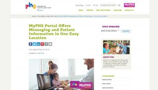 
                            5. MyPHS Portal for Patient Information and Messaging | Pediatric Home ... - Phsonline Portal