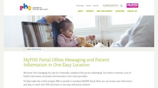 
                            4. MyPHS Portal | Pediatric Home Service - Phsonline Portal