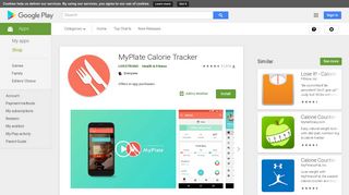 MyPlate Calorie Tracker - Apps on Google Play - Livestrong Myplate Sign In