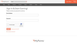 
                            1. MyPoints.com Login - My Points Sign In