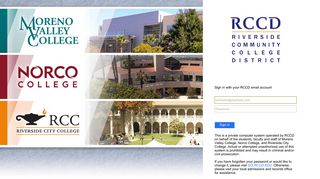 
                            1. MyPortal - Riverside City College - Rcc Web Portal