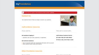 
                            5. myProvidence: myProvidence - Providence Health Plan - My Providence Portal