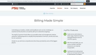 
                            2. myPSU - Billing Made Simple - PSU Technology Group - Mypsu Portal