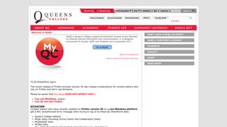 
                            7. MyQC - Queens College, City University of New York - Qc Mail Portal