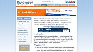 
                            2. MyResaleWeb.com Consignor Login Information - ConsignPro - Myresaleweb Com Login