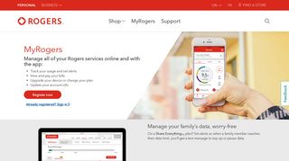 
                            3. MyRogers | Manage your Rogers services | Rogers - Shomi Rogers Portal