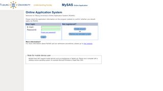 
                            3. MySAS - Mysas Portal