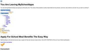 
                            2. MySchoolApps - Home Page - My School App Portal