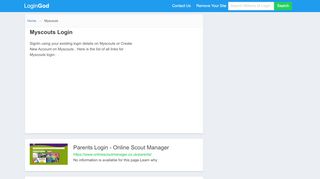 Myscouts Login or Sign Up - Myscouts Ca Portal
