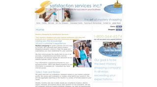 
                            8. Mystery Shopping by Satisfaction Services - Www Satisfactionservicesinc Com Portal