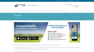 
                            3. MySummit | Summit Health - Summit Health Employee Portal