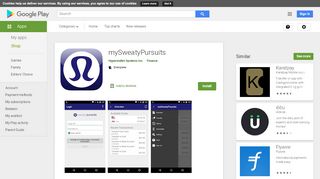 
                            3. mySweatyPursuits - Apps on Google Play - Mysweatypursuits Portal
