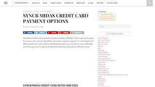 
                            6. MySynchrony.Com/Midas | Midas Credit Card Payment Options - Midas Card Portal