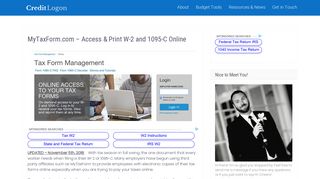 MyTaxForm.com - Access & Print W-2 and 1095-C ...