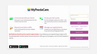 
                            1. MyThedaCare - Login Page - Thedacare Portal