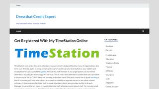 
                            7. mytimestation.com – Get Registered With My TimeStation ... - Mytimestation Com Portal
