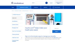 
                            3. myuhc.com member website | UnitedHealthcare - United Healthcare Student Insurance Portal
