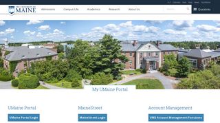
                            4. myUMaine Portal - The University of Maine - University of Maine - Mycampus Maine Edu Portal