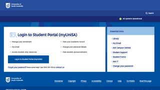 
                            1. myUniSA - UniSA Portal - Unisa Student Portal Login