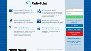 
                            1. MyUnityPoint - Login Page - My Unity Portal