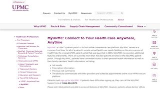 
                            3. MyUPMC and UPMC Telehealth Services - UPMC.com - Upmc Patient Portal