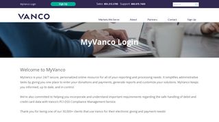 
                            1. MyVanco Login | Vanco Payment Solutions - My Vanco Portal