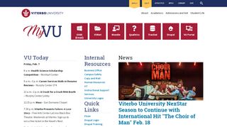 
                            5. MyVU | Viterbo University - Myvu Portal