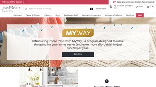 
                            4. MyWay: Joss & Main Membership Program - Joss And Main Credit Card Portal