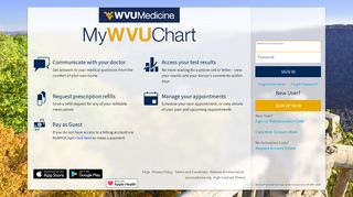 
                            5. MyWVUChart - Login Page - Ruby Memorial Hospital Patient Portal