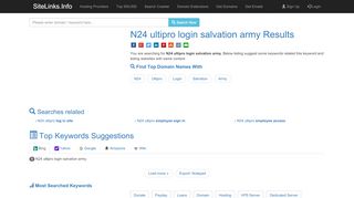 
                            5. N24 ultipro login salvation army Results For Websites Listing - Ultipro Login Salvation Army