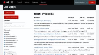 
                            4. NAB - Jobs - Nab Careers Applicant Portal