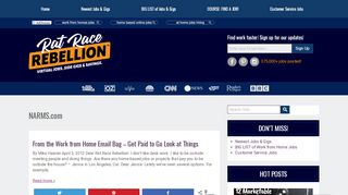 
                            3. NARMS.com Archives - Work From Home Jobs by Rat Race ... - Narms Com Sign In