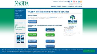 
                            1. NASBA International Evaluation Services | NASBA - Nasba International Evaluation Services Portal