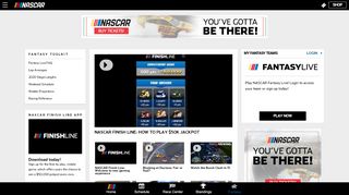 
NASCAR Fantasy Games Home Page | NASCAR.com
