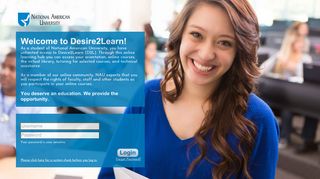 
                            1. National American University - D2L - National American University Distance Learning Portal