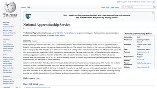 National Apprenticeship Service - Wikipedia - National Apprenticeship Service Provider Portal