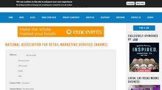 
                            5. National Association for Retail Marketing Services (NARMS ... - Narms Com Sign In