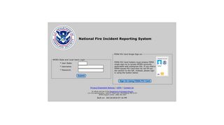 
                            1. National Fire Incident Reporting System - Login - NFIRS - Nfirs Online Portal