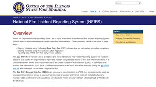
                            9. National Fire Incident Reporting System (NFIRS) - Illinois.gov - Nfirs Online Portal